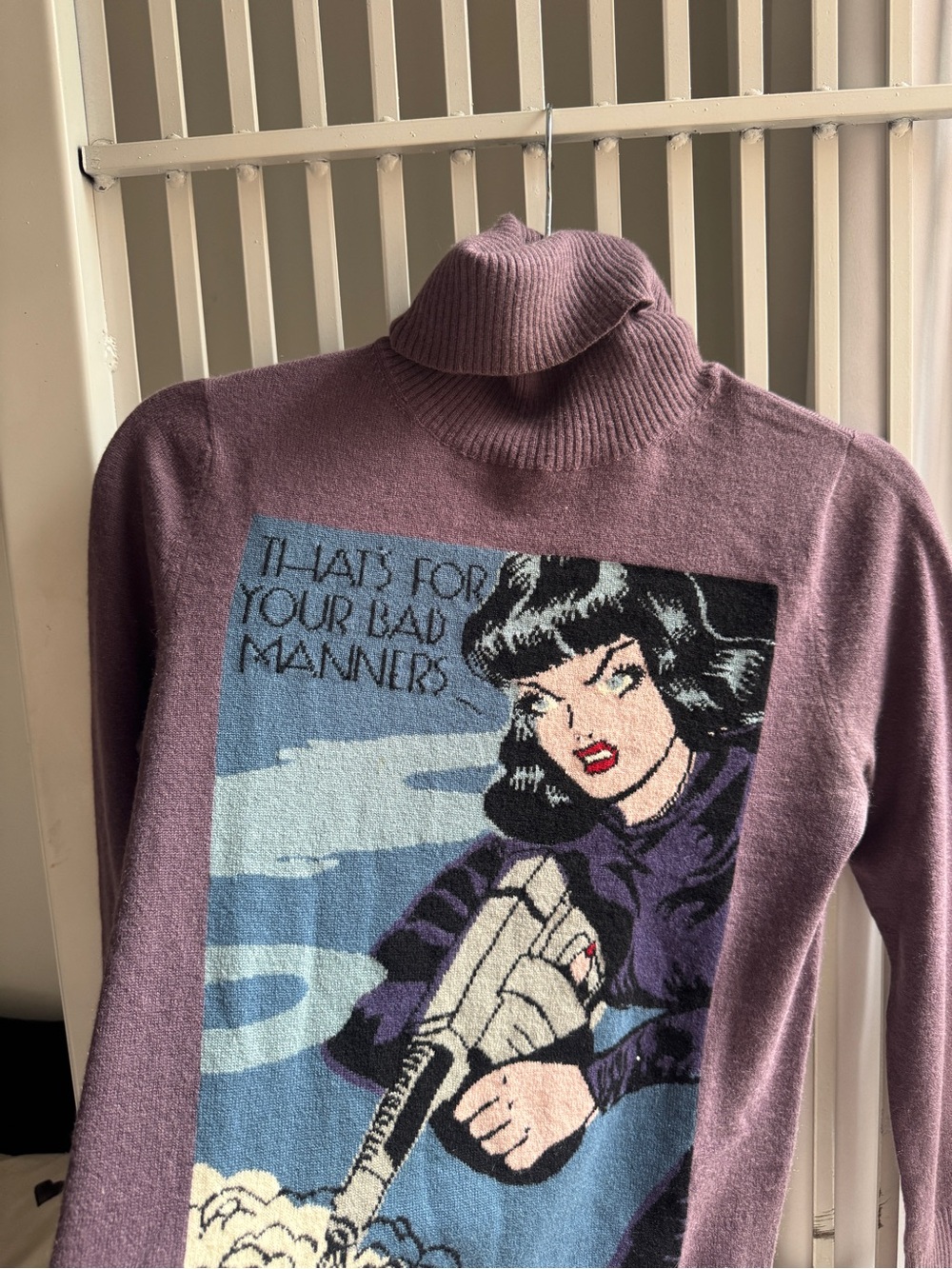 Hysteric Glamour x Niagara Knit Sweater 2006 Turtleneck - Picture 3 of 8